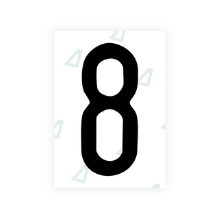 Film nanométrique Alite pour plaques d'immatriculation américaines (Géorgie 2012 - Carrées) - Symbole « Z »