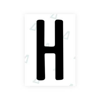 Film nanométrique Alite pour plaques d'immatriculation américaines (Géorgie 2012 - Carrées) - Symbole « Z »