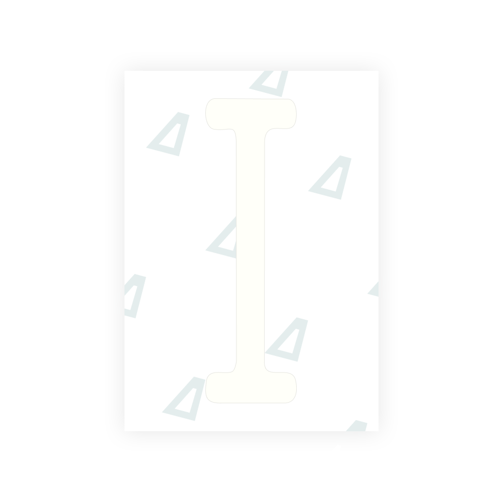 Alite Nanofilm per targhe USA (Maine) - Simbolo "I"