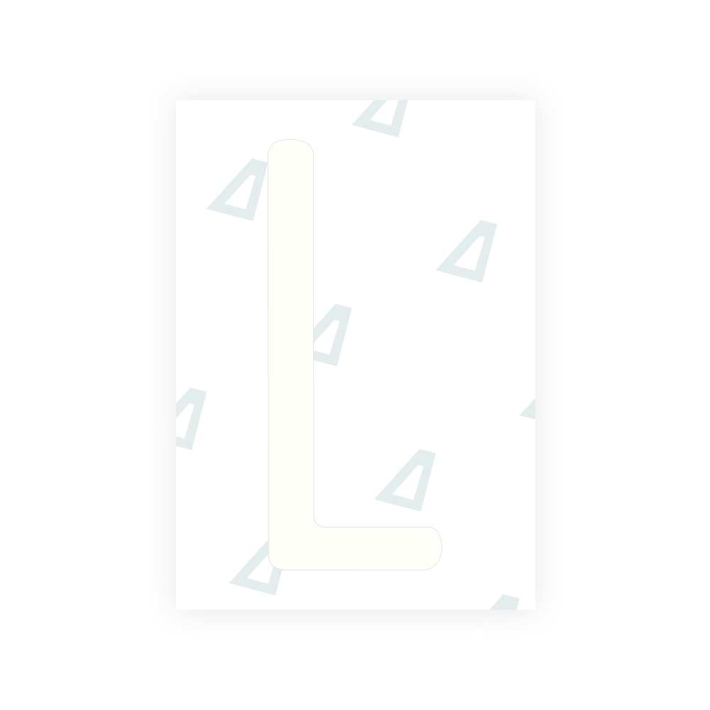Alite Nanofilm for US (Maine) license plates - Symbol "L"