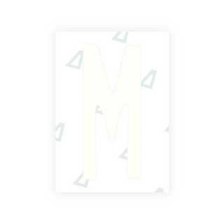 Alite Nanofilm per targhe USA (Maine) - Simbolo "M"