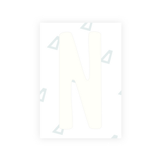 Alite Nanofilm für US-amerikanische (New Hampshire) Kfz-Kennzeichen – Symbol „N“