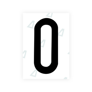 Film nanométrique Alite pour plaques d'immatriculation américaines (Géorgie 2012 - Carrées) - Symbole « Z »