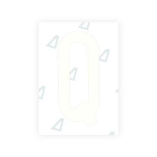 Alite Nanofilm for US (Maine) license plates - Symbol "Q"