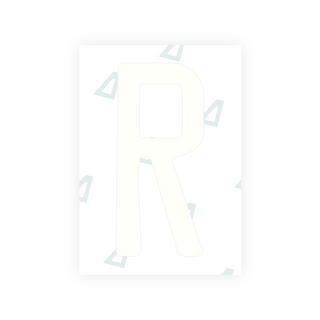 Alite Nanofilm für US-amerikanische (New Hampshire) Kfz-Kennzeichen – Symbol „R“