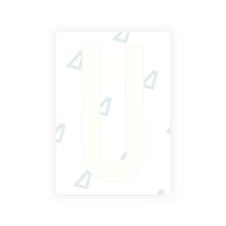 Alite Nanofilm for US (Maine) license plates - Symbol "U"