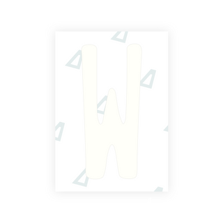 Alite Nanofilm per targhe USA (Maine) - Simbolo "W"