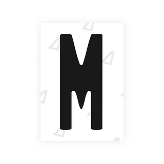 Alite Nanofilm for US (Connecticut 2013) license plates - Symbol "M" - Alite