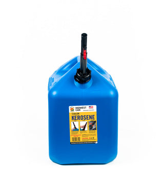 Midwest Can Company 7610 5 Gal Kerosene Gas Can Container with Spout