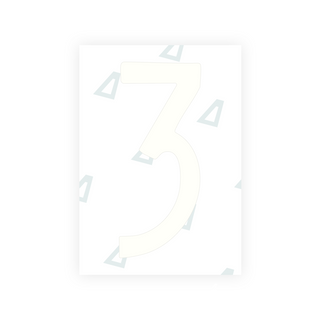 Alite Nanofilm for US (Mississippi) license plates - Symbol "3"