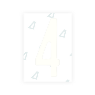 Alite Nanofilm for US (Mississippi) license plates - Symbol "4"