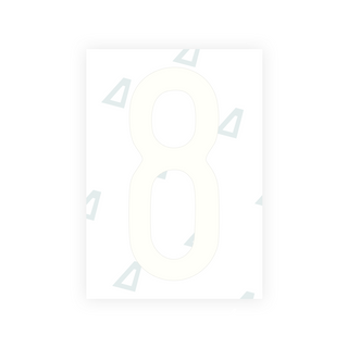 Alite Nanofilm for US (Mississippi) license plates - Symbol "8"