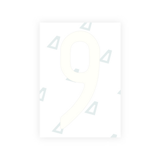 Alite Nanofilm for US (Mississippi) license plates - Symbol "9"