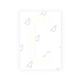 Alite Nanofilm für US-amerikanische (Mississippi) Kfz-Kennzeichen – Symbol „C“