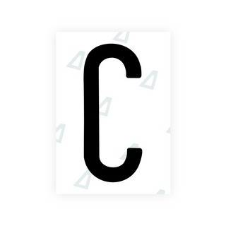 Film nano Alite pour plaques d'immatriculation américaines (Mississippi) - Symbole « C »