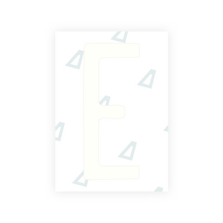 Nanofilm Alite para matrículas de EE. UU. (Misisipi) - Símbolo "E"