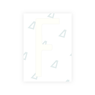 Nanofilm Alite para matrículas de EE. UU. (Misisipi) - Símbolo "F"