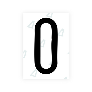 Film nano Alite pour plaques d'immatriculation américaines (Mississippi) - Symbole « O »