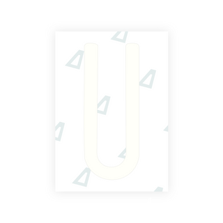 Alite Nanofilm per targhe USA (Mississippi) - Simbolo "U"