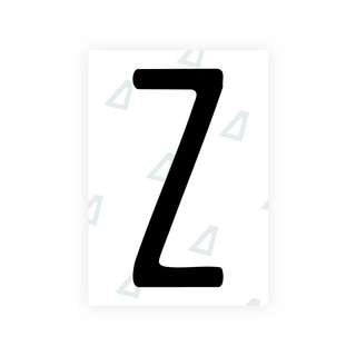 Film nano Alite pour plaques d'immatriculation américaines (Mississippi) - Symbole « Z »