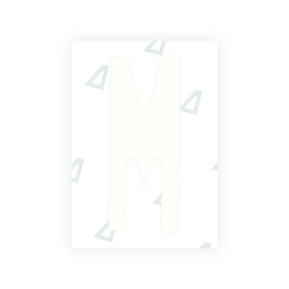 Film nano Alite pour plaques d'immatriculation américaines (Mississippi) - Symbole « M »