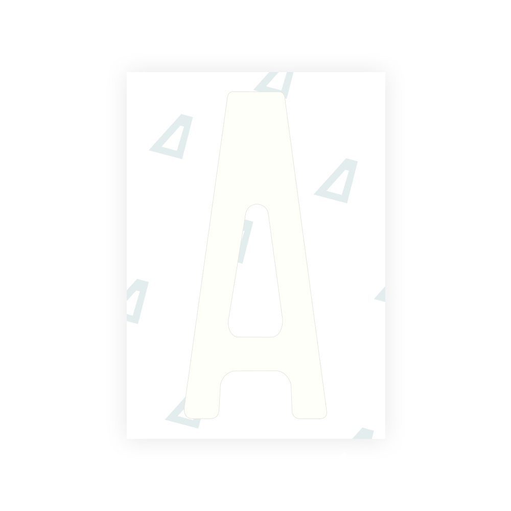 Alite Nanofilm for US (Missouri) license plates - Symbol "A"