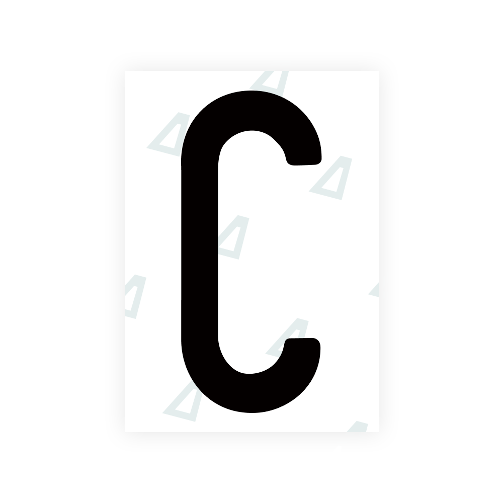 Film nano Alite pour plaques d'immatriculation américaines (Missouri) - Symbole « C »