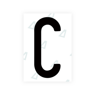Alite Nanofilm für US-amerikanische (Missouri) Kfz-Kennzeichen – Symbol „C“