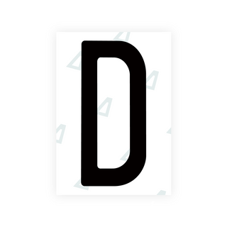 Alite Nanofilm für US-amerikanische (Missouri) Kfz-Kennzeichen – Symbol „D“