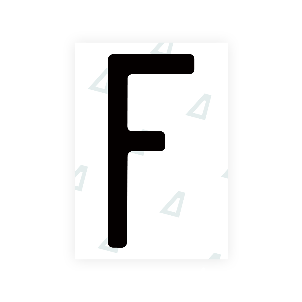 Nanopelícula Alite para placas de matrícula de EE. UU. (Missouri) - Símbolo "F"