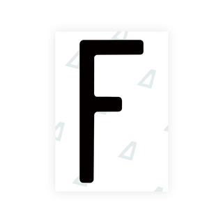 Alite Nanofilm für US-amerikanische (Missouri) Kfz-Kennzeichen – Symbol „F“