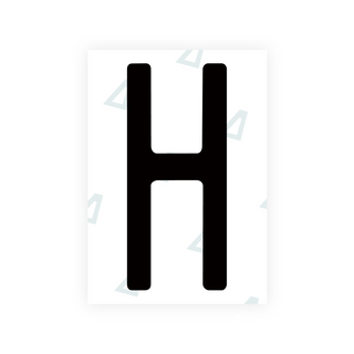 Alite Nanofilm für US-amerikanische (Missouri) Kfz-Kennzeichen – Symbol „H“