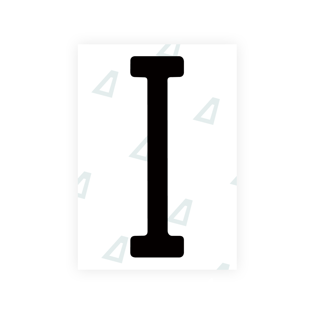 Alite Nanofilm for US (Missouri) license plates - Symbol "I"