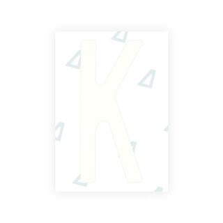 米国（ミズーリ州）ナンバープレート用 Alite ナノフィルム - シンボル「K」