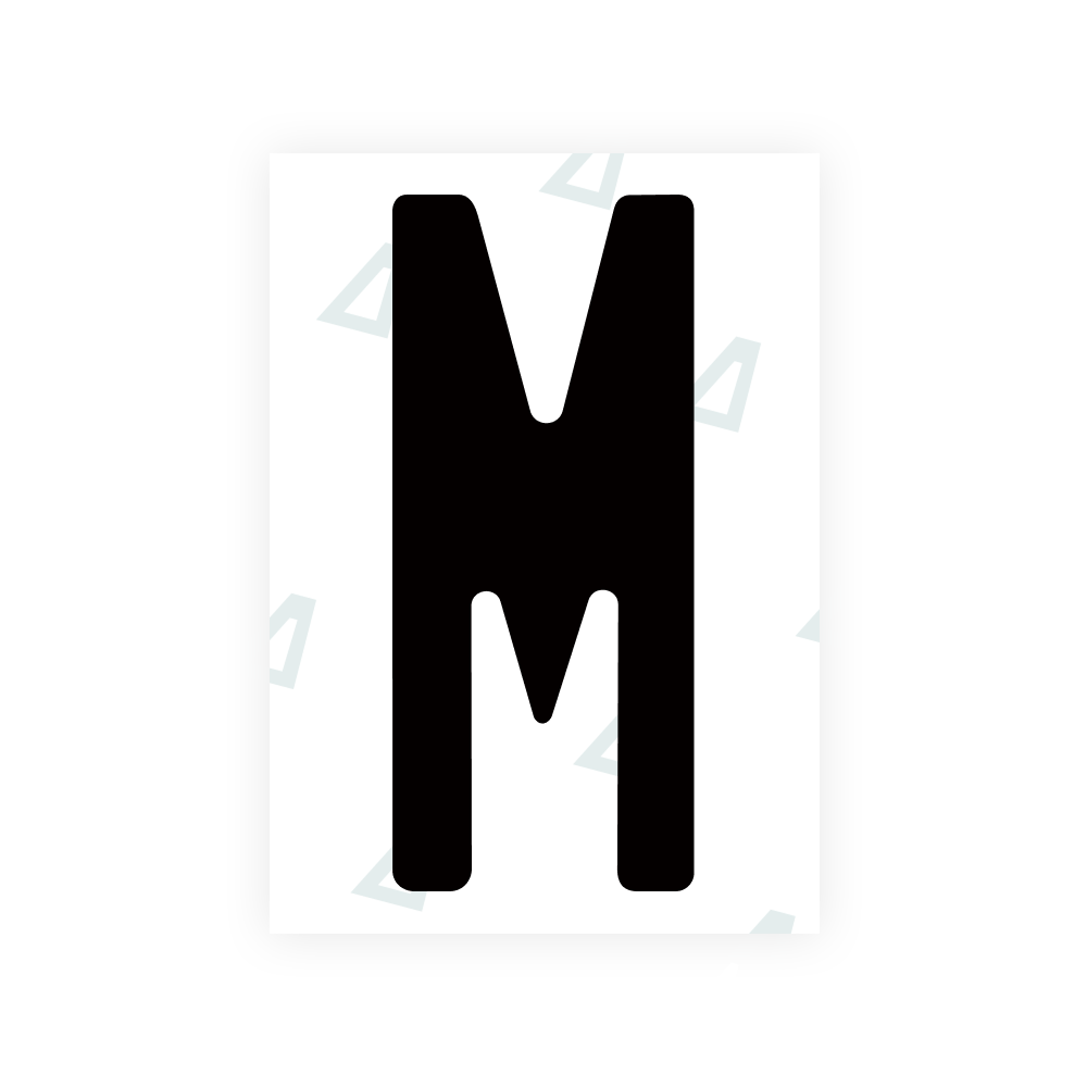 Film nano Alite pour plaques d'immatriculation américaines (Missouri) - Symbole « M »