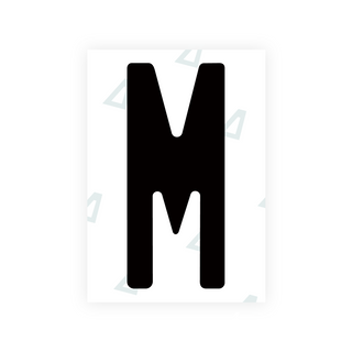 Alite Nanofilm für US-amerikanische (Missouri) Kfz-Kennzeichen – Symbol „M“