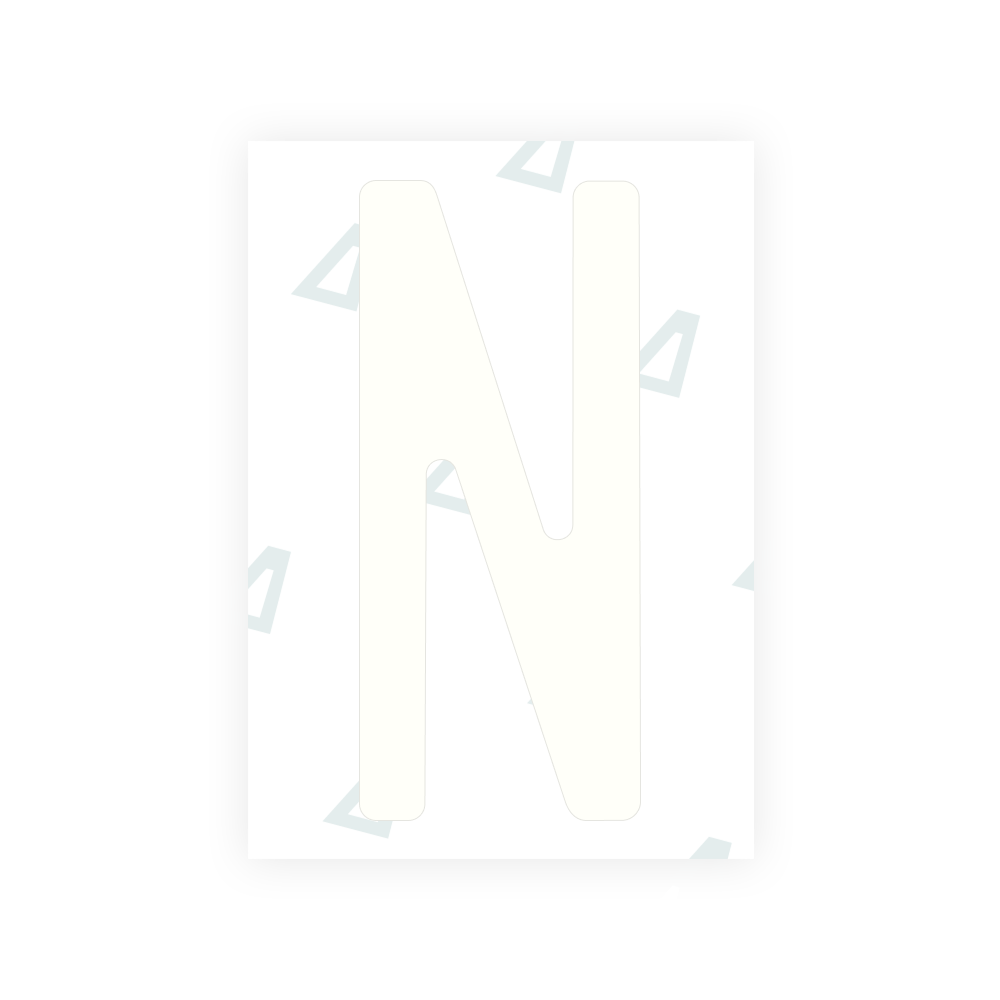 Nanopelícula Alite para placas de matrícula de EE. UU. (Missouri) - Símbolo "N"