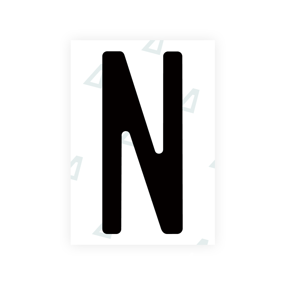 Nanopelícula Alite para placas de matrícula de EE. UU. (Missouri) - Símbolo "N"
