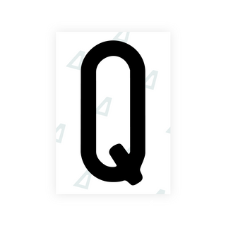 Alite Nanofilm für US-amerikanische (Missouri) Kfz-Kennzeichen – Symbol „Q“