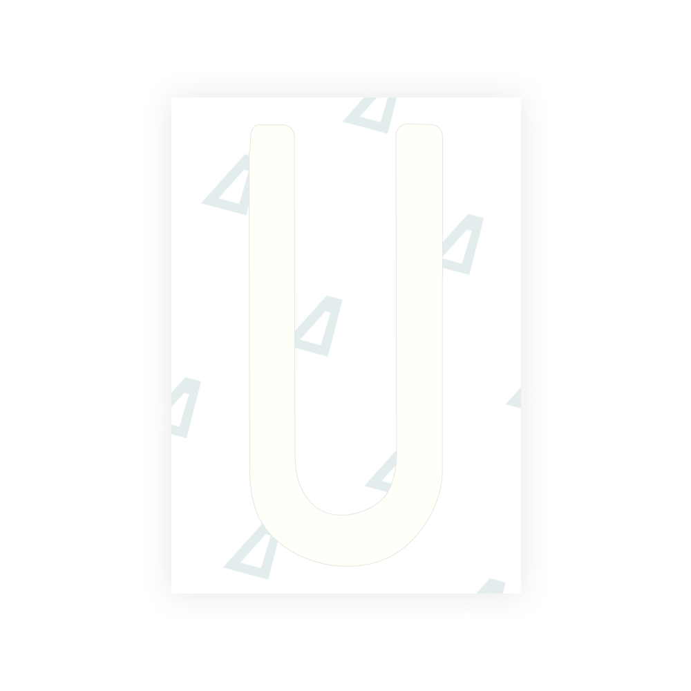 Film nano Alite pour plaques d'immatriculation américaines (Missouri) - Symbole « U »