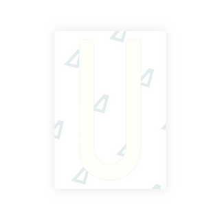 Film nano Alite pour plaques d'immatriculation américaines (Missouri) - Symbole « U »