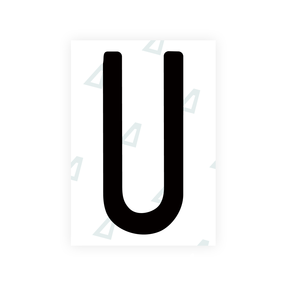 Film nano Alite pour plaques d'immatriculation américaines (Missouri) - Symbole « U »