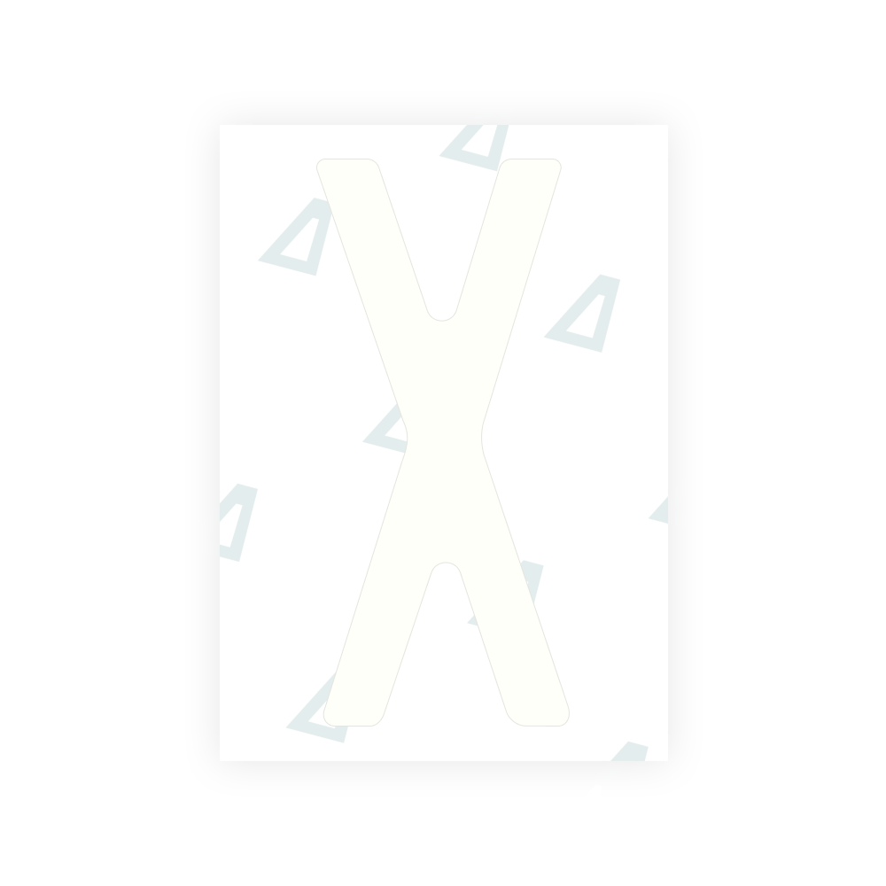 Alite Nanofilm for US (Missouri) license plates - Symbol "X"