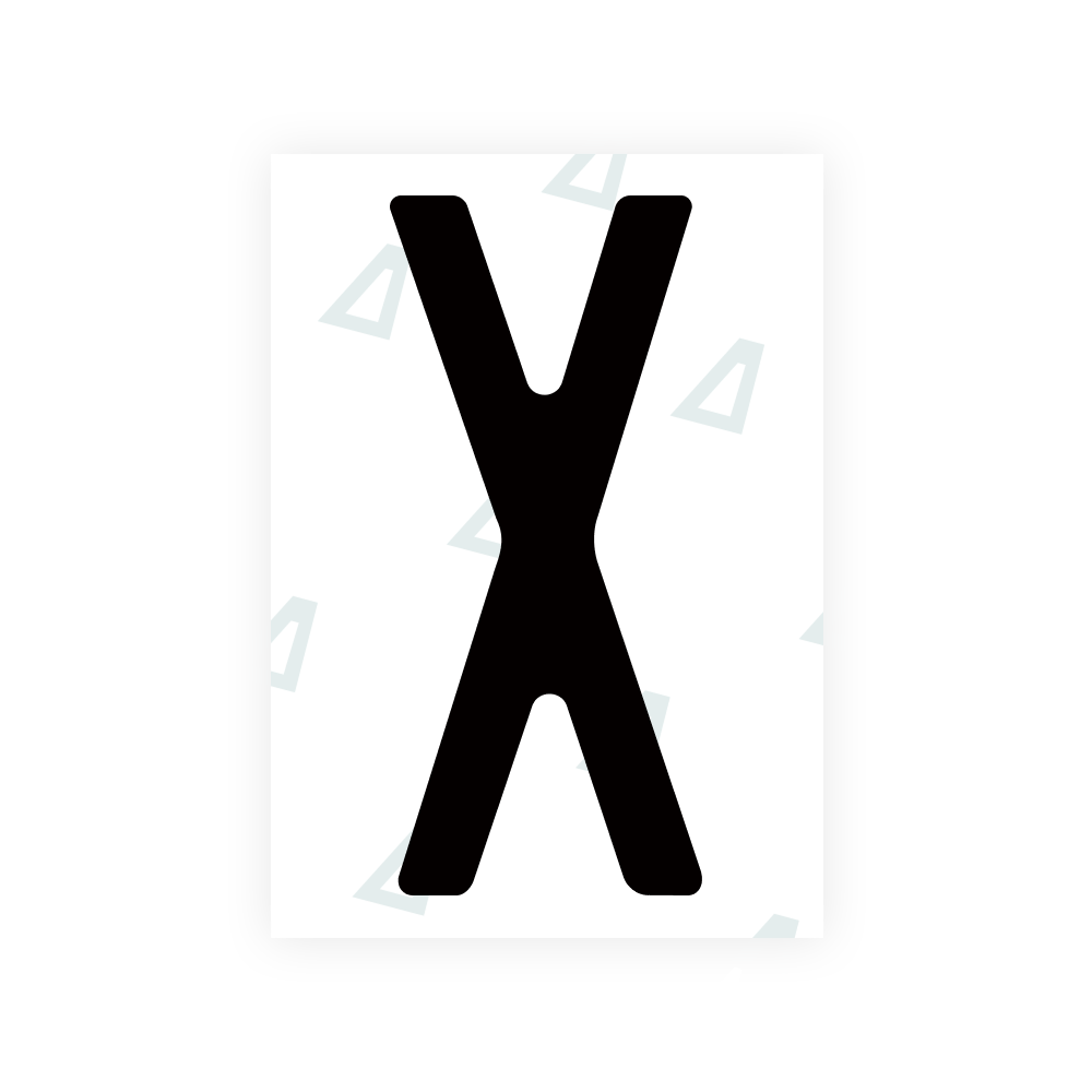 Alite Nanofilm for US (Missouri) license plates - Symbol "X"