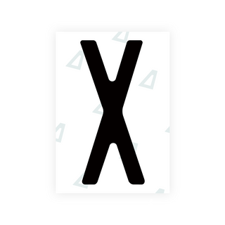 Alite Nanofilm für US-amerikanische (Missouri) Kfz-Kennzeichen – Symbol „X“