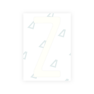 米国（ミズーリ州）ナンバープレート用 Alite ナノフィルム - シンボル「Z」