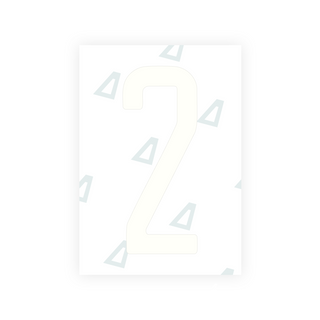 Alite Nanofilm for Morocco license plates - Symbol "2"