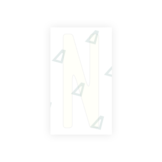 Alite Nanofilm for US (Ohio 2013) license plates - Symbol "N" - Alite