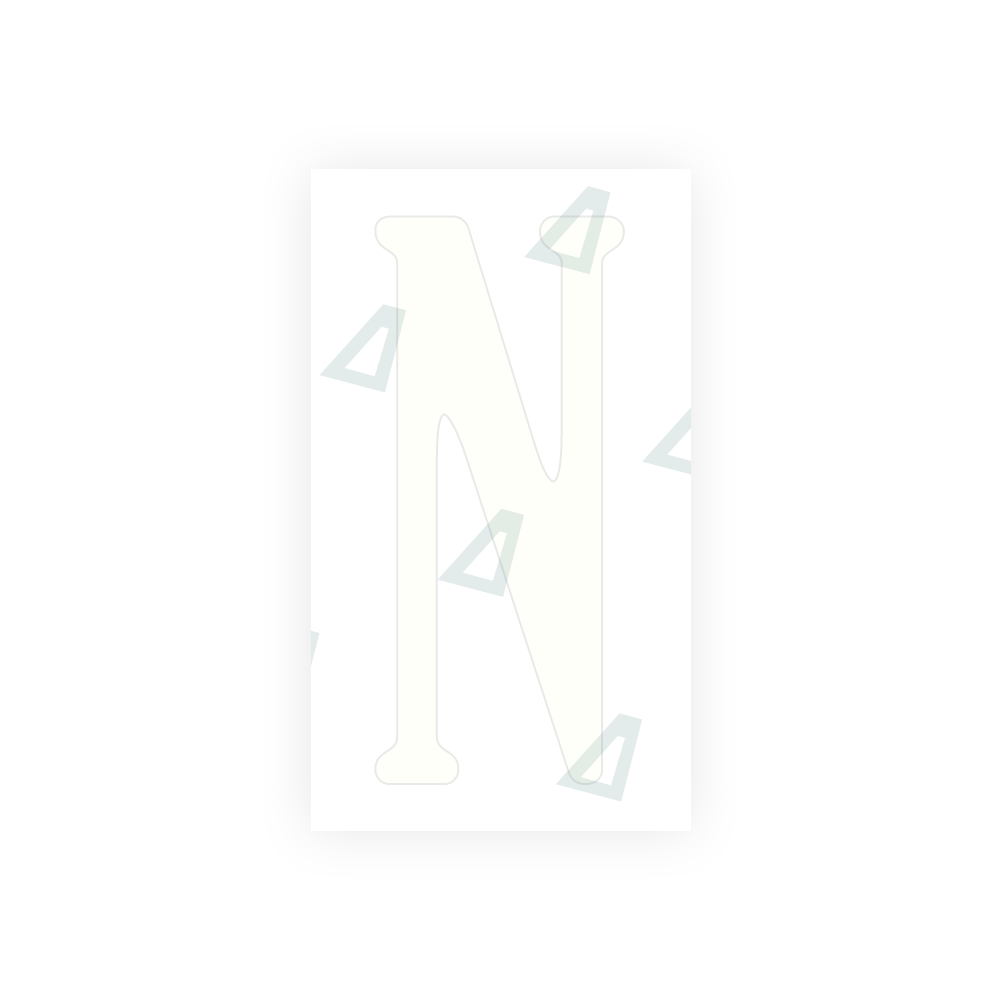 Alite Nanofilm for US (Virginia) license plates - Symbol "N" - Alite