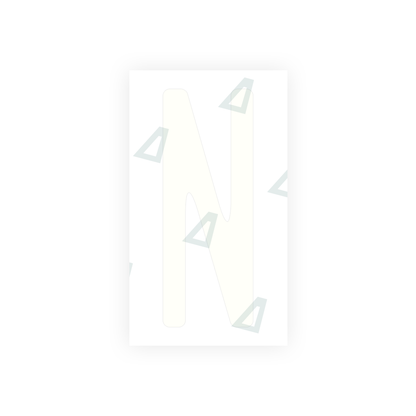 Alite Nanofilm for US (Washington State) license plates - Symbol "N" - Alite